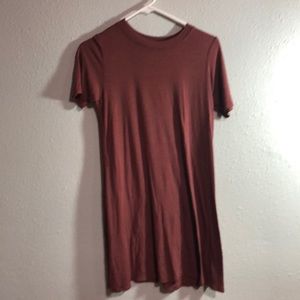 Casual T-shirt dress.